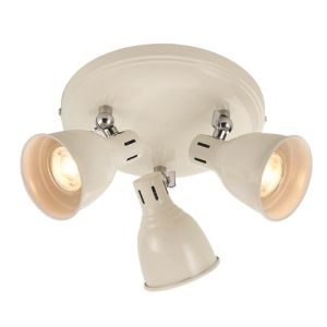 Westbury 3 Light GU10 Gloss White Ceiling Mounted Spot Light