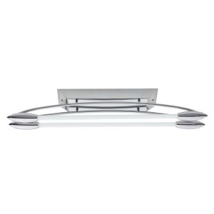 Harper 2x8W T5 LED, 2 Light Chrome Flush Fitting