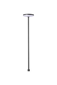 Akita 80cm Bollard, 12W LED, 3000K, 880lm, IP54, Sand Black, 3yrs Warranty