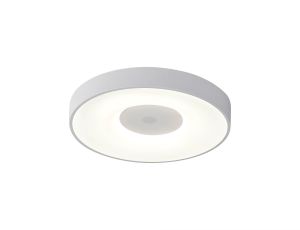 Coin 50cm Round Ceiling 80W LED With Remote Control 2700K-5000K, 3900lm, White, 3yrs Warranty