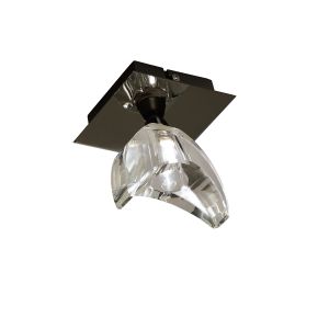 Eclipse Ceiling 1 Light G9, Black Chrome