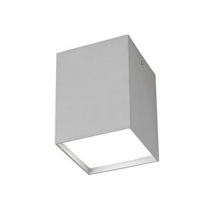 Kailua Flush Square 1 x GU10, Silver