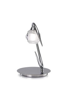 Loop Table Lamp 1 Light G9 ECO, Polished Chrome