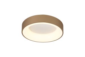 Niseko II Ring Ceiling 38cm 30W LED, 2700K-5000K Tuneable, 2250lm, Remote Control & APP, Gold, 3yrs Warranty