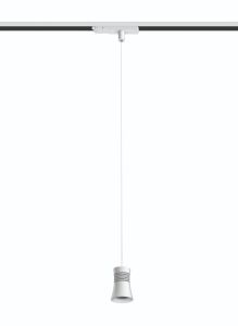 Pagoda Pendant For Track, 12.5W LED, 4000K, 1050lm, White, 3yrs Warranty