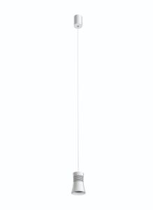 Pagoda 5.5cm Pendant, 12.5W LED, 3000K, 950lm, White, 3yrs Warranty