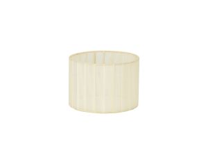 Serena Round Cylinder, 160 x 110mm Organza Shade, Cream